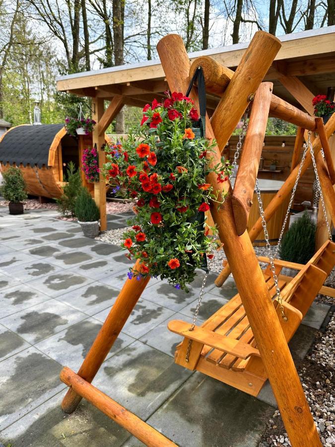 Chalet Harmony Prive Wellness Putten Exterior photo