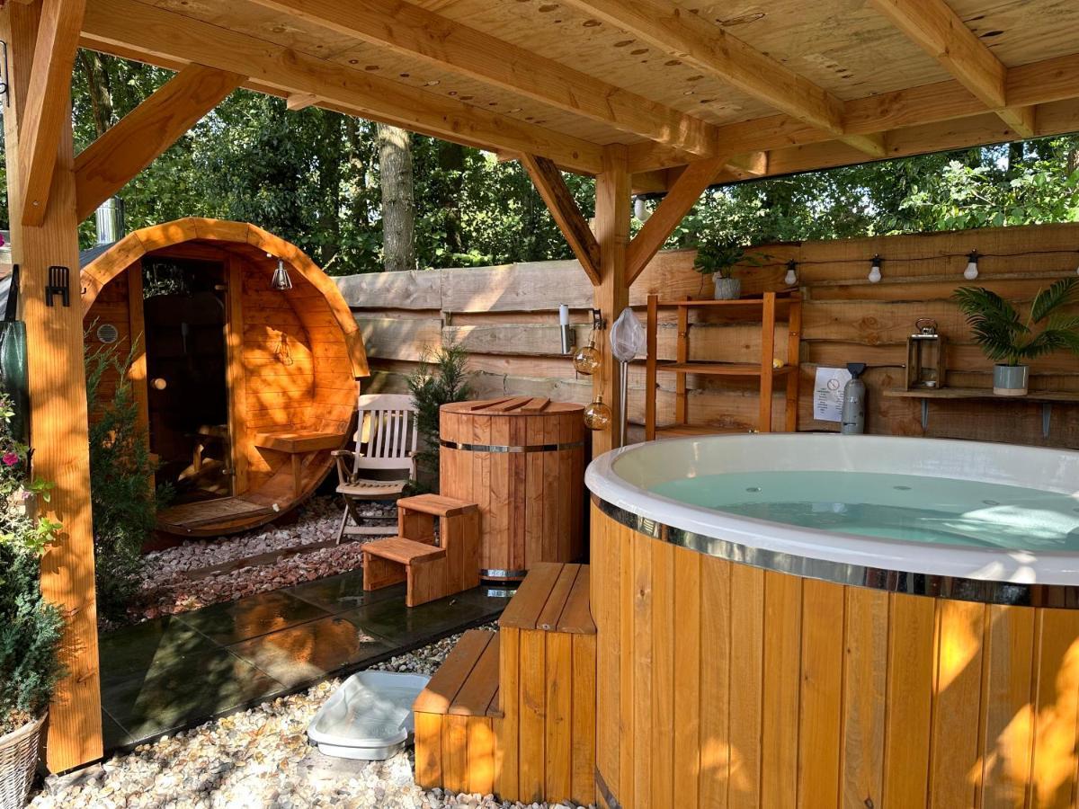 Chalet Harmony Prive Wellness Putten Exterior photo